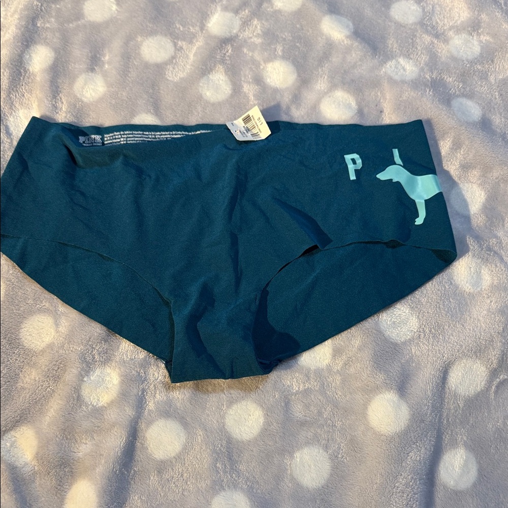 PINK Victoria's Secret Teal Hipster